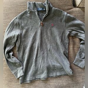 Grey Polo Ralph Lauren Quarter Zip